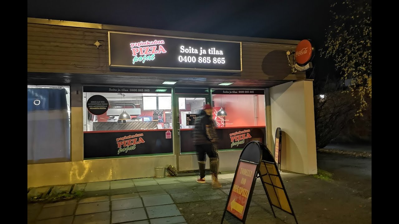 Pizza-arvostelu pt35. Pizzapojat Papinkatu, Joensuu