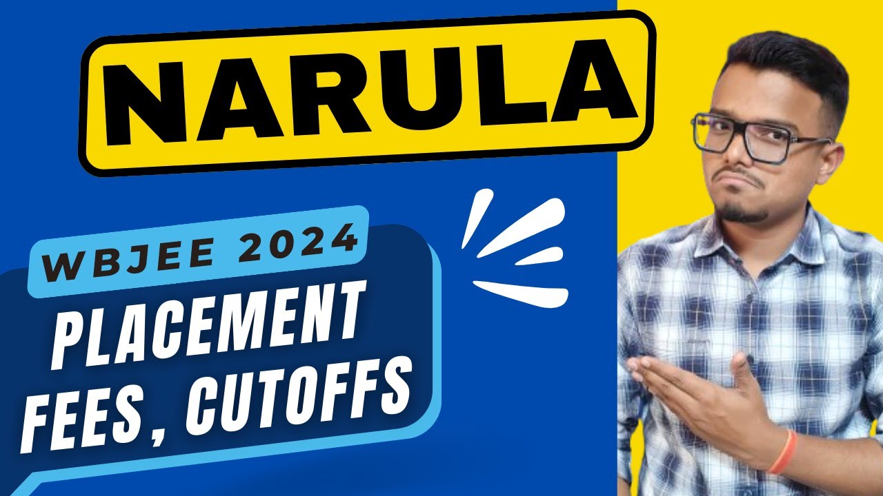 Narula Institute of Technology | Placements, Fees, Cutoffs | WBJEE 2024