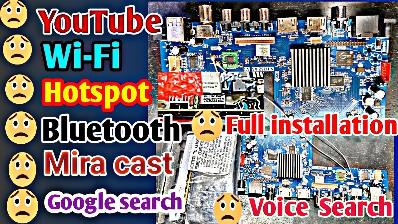 N.H352.A8 v1 Universal Android TV Motherboard installation|N.H352.A8 v1 Resolution Code |