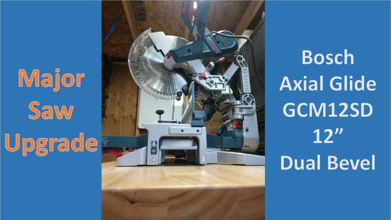 Bosch 12 inch Axial Glide GCM12SD Unboxing and Review
