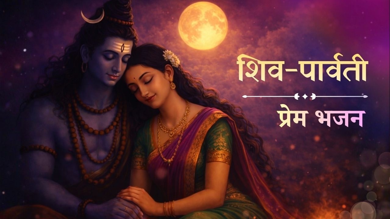 Shiv Parvati Divine Love | Mahadev Parvati Romantic Devotional Art