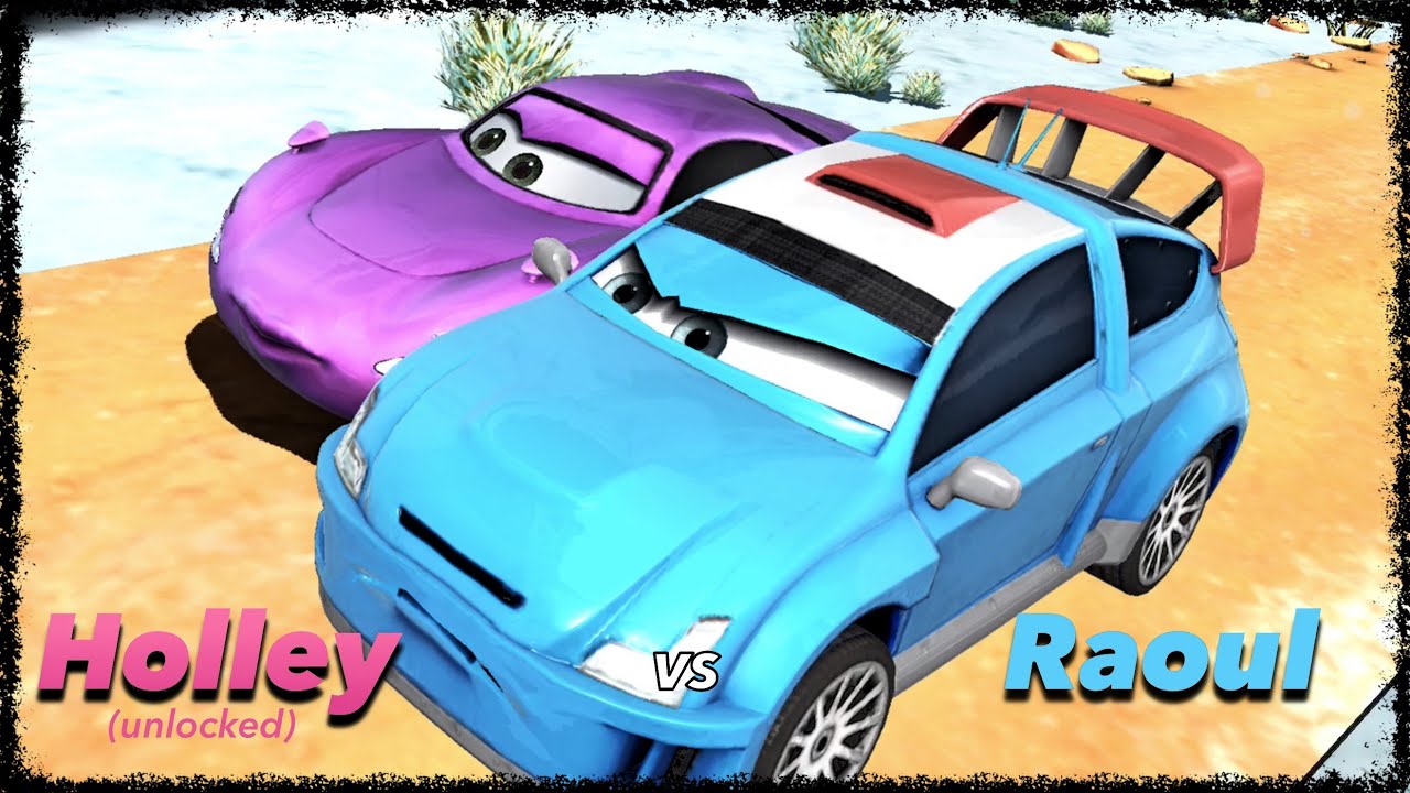 Disney Pixar Cars Fast as Lightning - Raoul Stage 4/4 vs Holley (Unlocked)