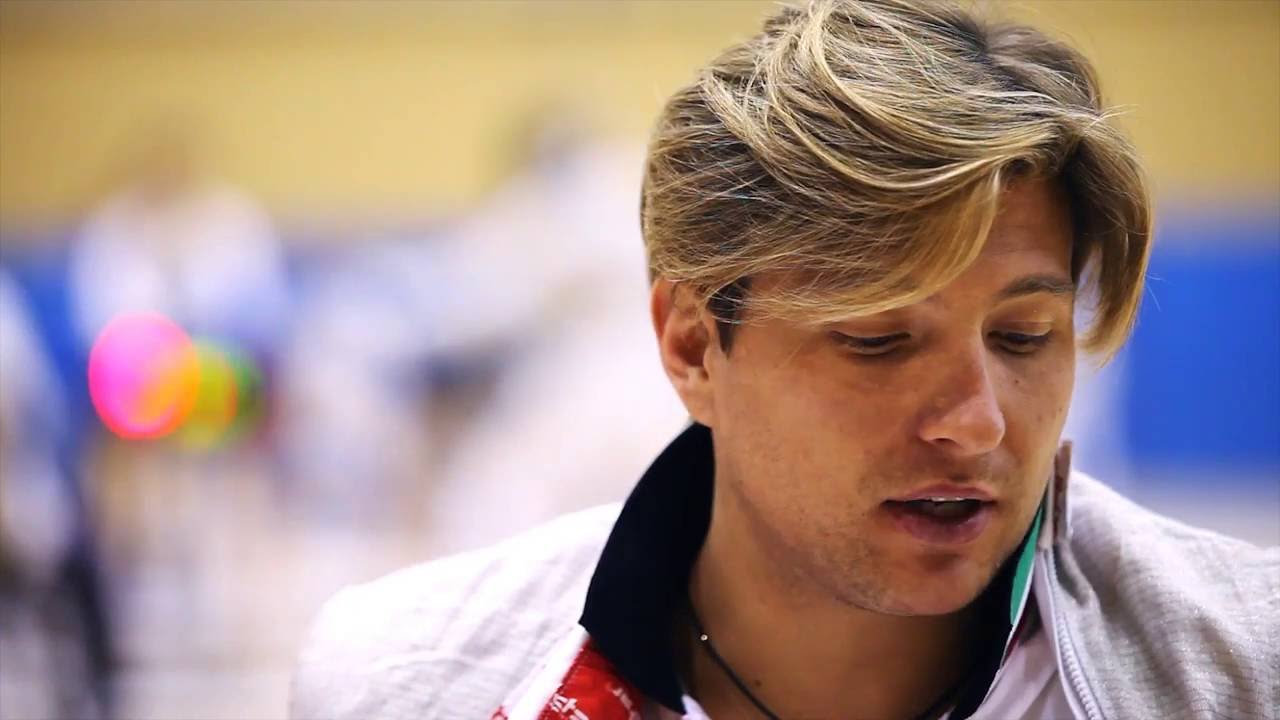 In pedana con Valerio Aspromonte e l’Italia Team fioretto!
