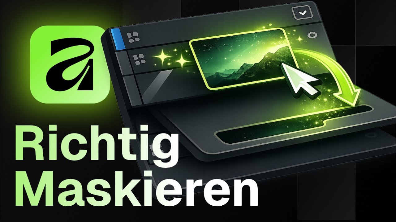 Affinity 3 Tutorial: Maskieren wie ein Pro (Clipping Mask in Sekunden!)