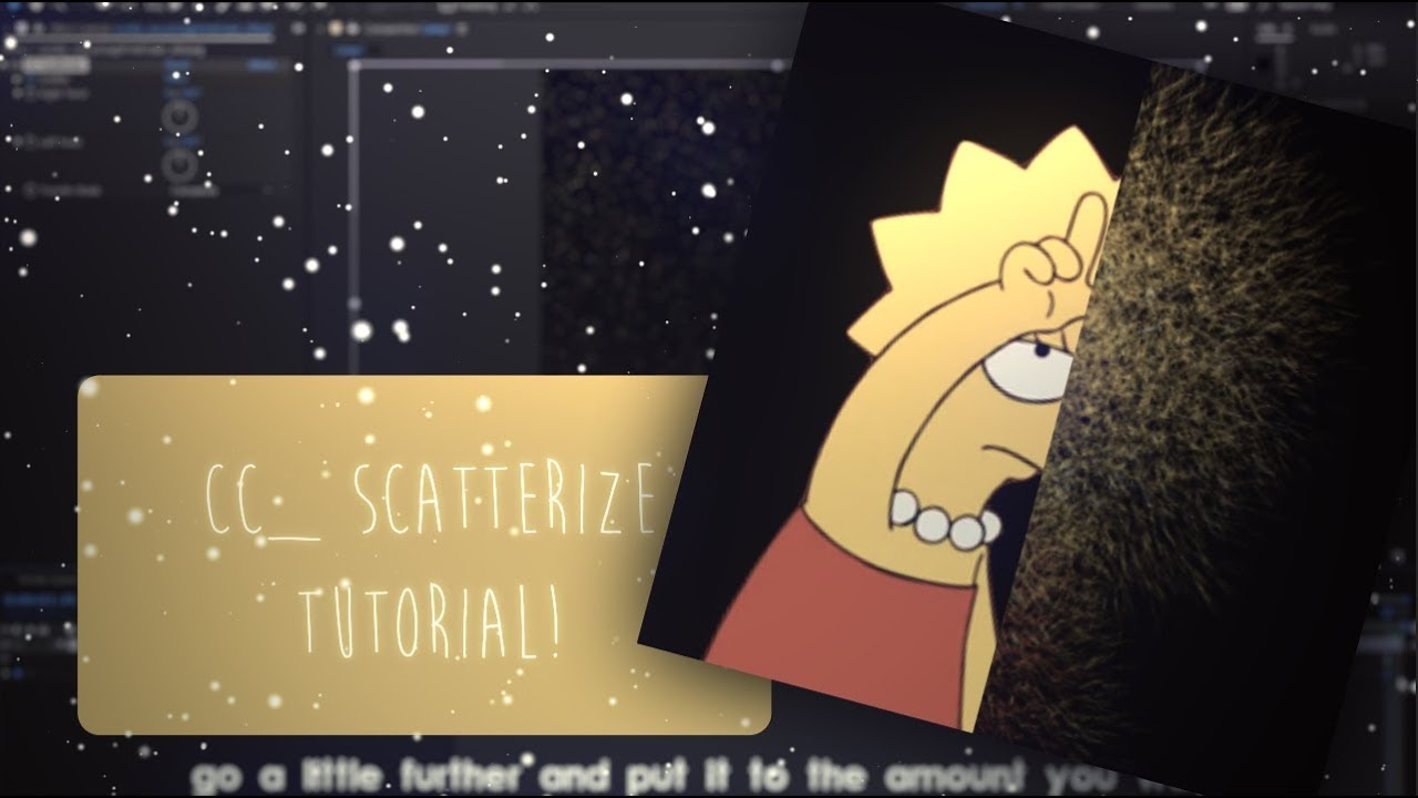 SCATTERIZE || AFTER EFFECTS #48