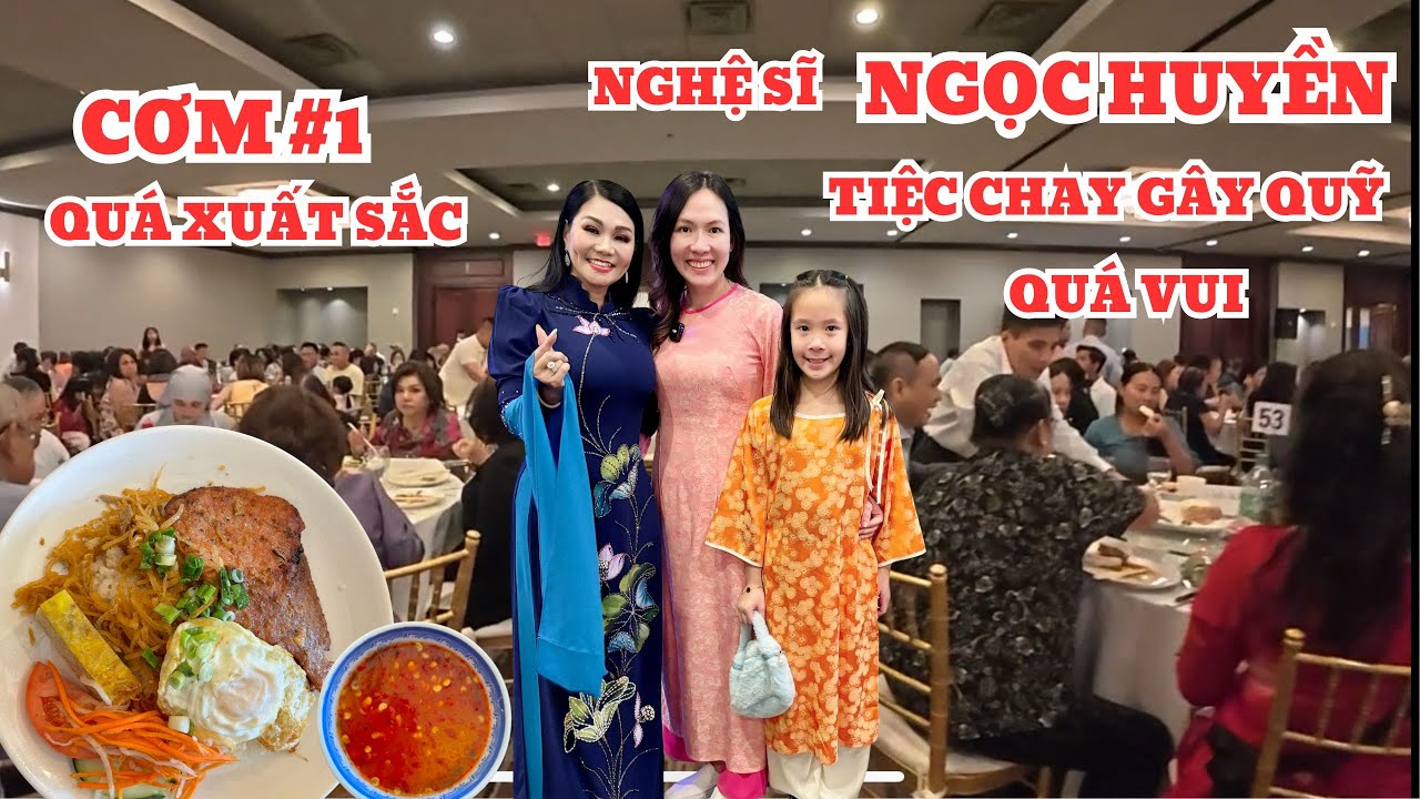 SÁNG ĐI ĂN CƠM TẤM HUYỀN THOẠI, CHIỀU ĐI TIỆC CHAY GÂY QUỸ, 1 NGÀY ĂN NO MÀ ẤM LÒNG || ĂN GÌ Ở MỸ