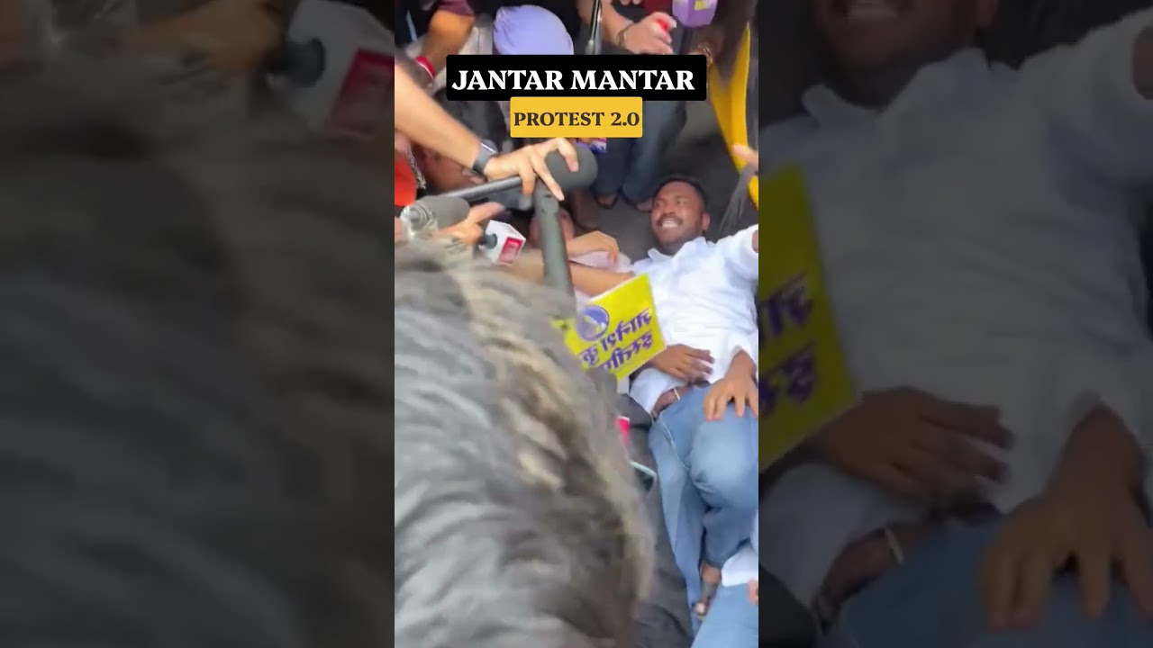 Today's visuals from CJP Protest at Jantar Mantar #dreamgirlkiwi #kumaraswamy
