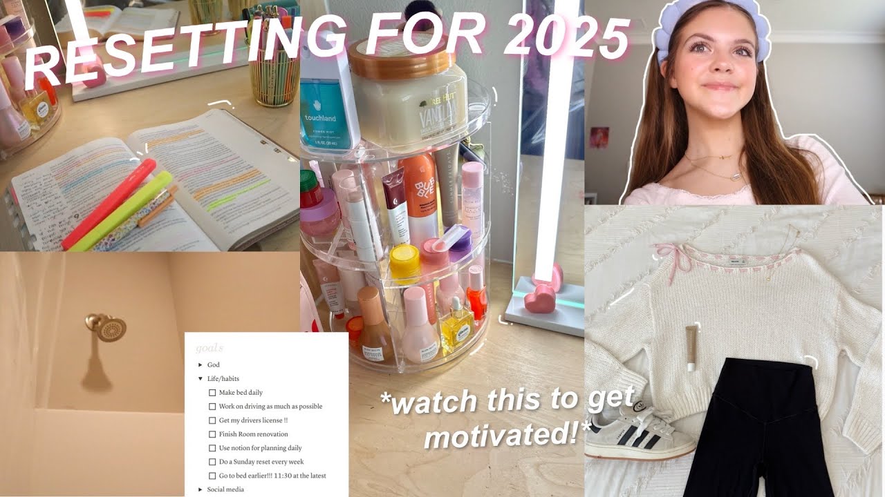Как ПЕРЕЗАГРУЗИТЬСЯ к 2025 году! 🌟 Привожу свою жизнь в порядок, перестраиваю комнату, размышляю ...