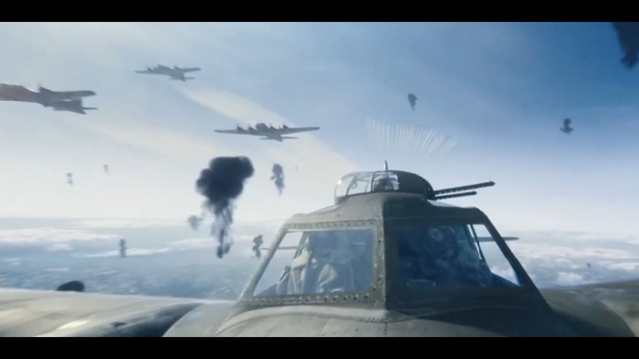 episode 5 Masters of the air  Bombing of Munster air - battle footage