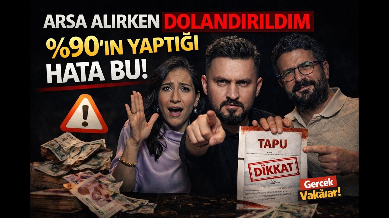 ARSA YATIRIMINDA DOLANDIRILMAMA REHBERİ (Ali Rıza Bülbül)| Dişe Dokunur Sohbetler B13 #arsayatırımı 