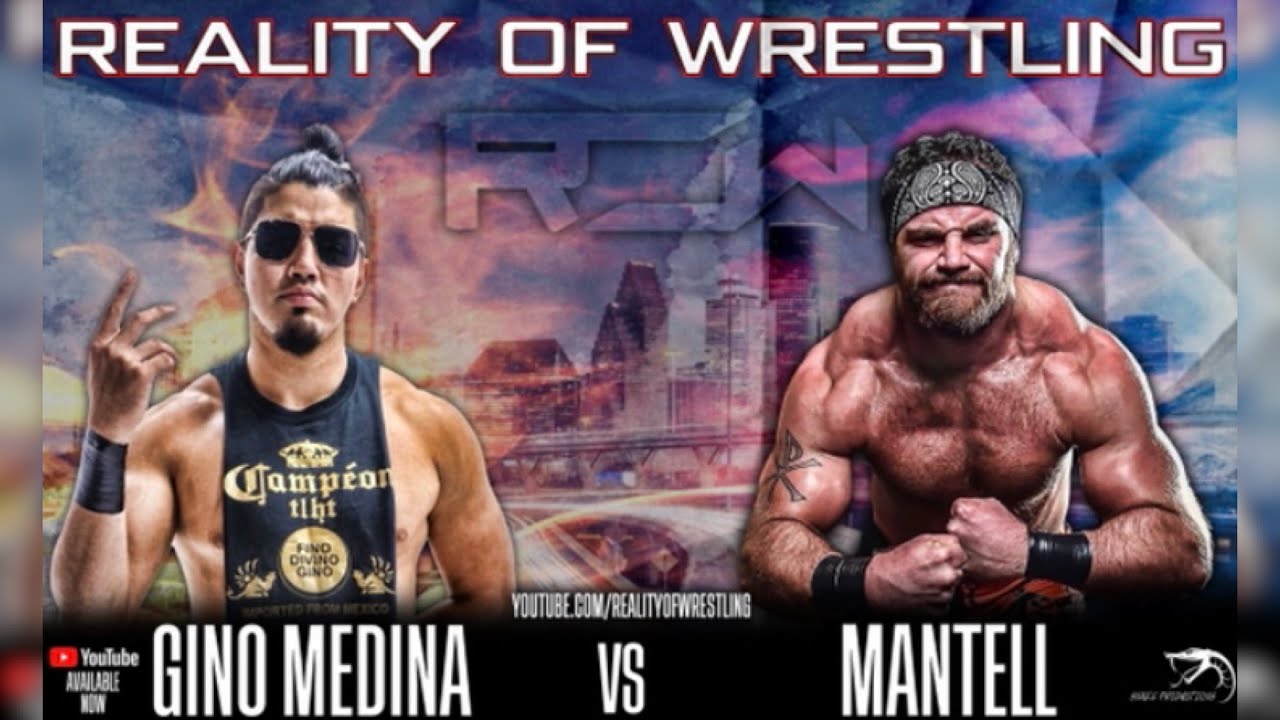 Gino Medina vs Mantell [FULL MATCH] Reality Of Wrestling