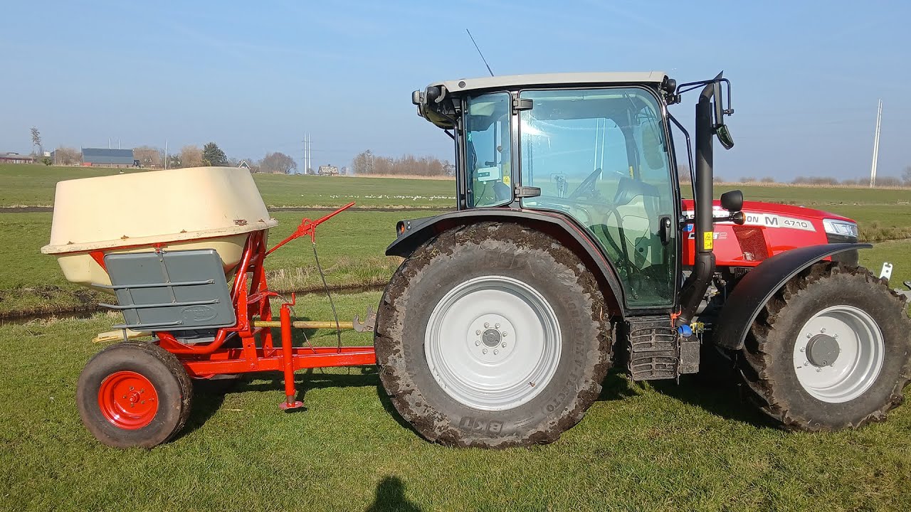 Vicon pendelstrooier opknappen | vers in de verf