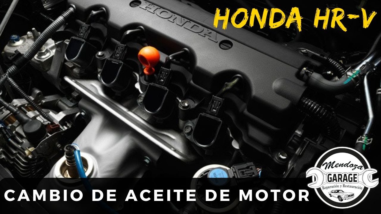 Cambio de Aceite y Lavado de Motor Honda HRV 2016