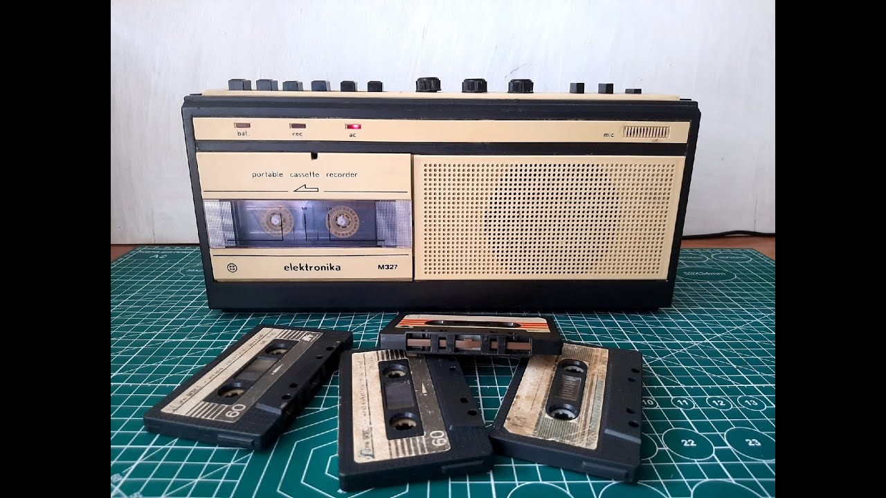 Кассетный магнитофон Elektronika M327
