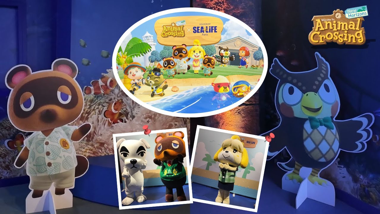 🐠 VLOG : SEALIFE Animal Crossing - New Horizons (2025/2026) • Le musée d’Animal Crossing en vrai ? 🐡