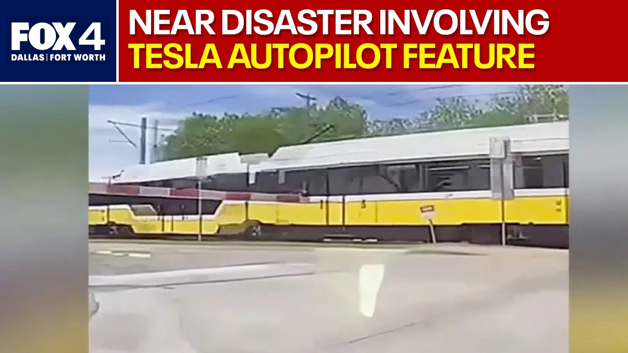 Водитель Tesla в Техасе чудом избежал аварии с автопилотом.