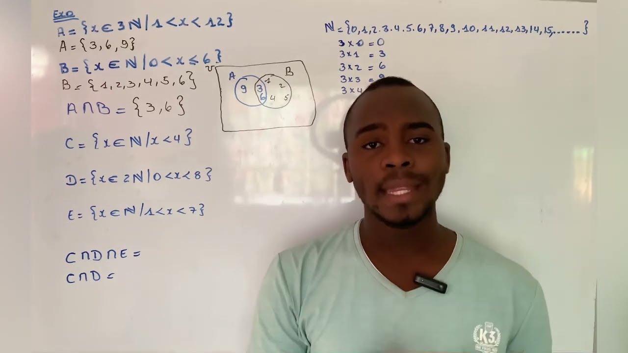 Maths avec Maillette Jovensky &ldquo; Intersection de deux ensembles &ldquo;