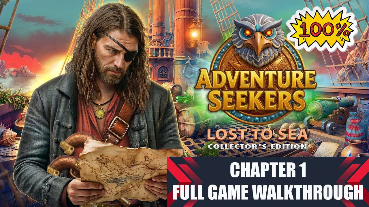 🔥 Adventure Seekers 1 Lost to Sea Chapter 1 FULL GAME 100% Искатели приключений 1 Затерянные в море