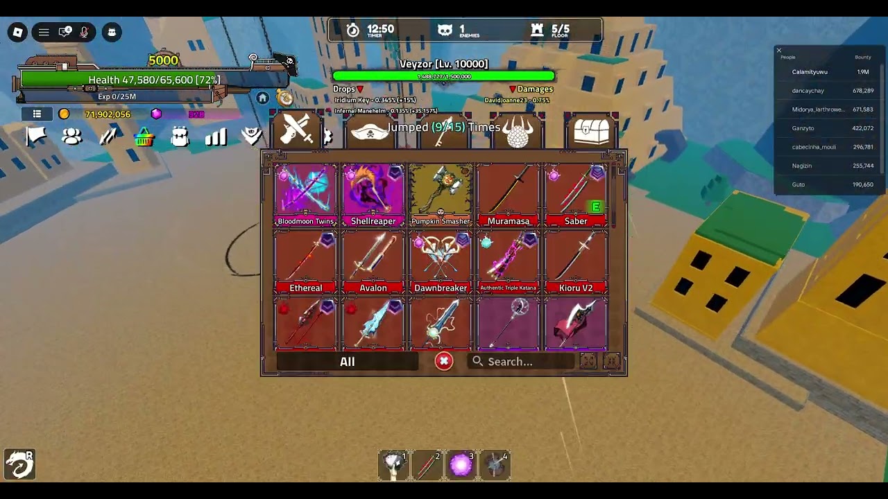 solo raid king legacy on my beloved friend account until get the helmet
