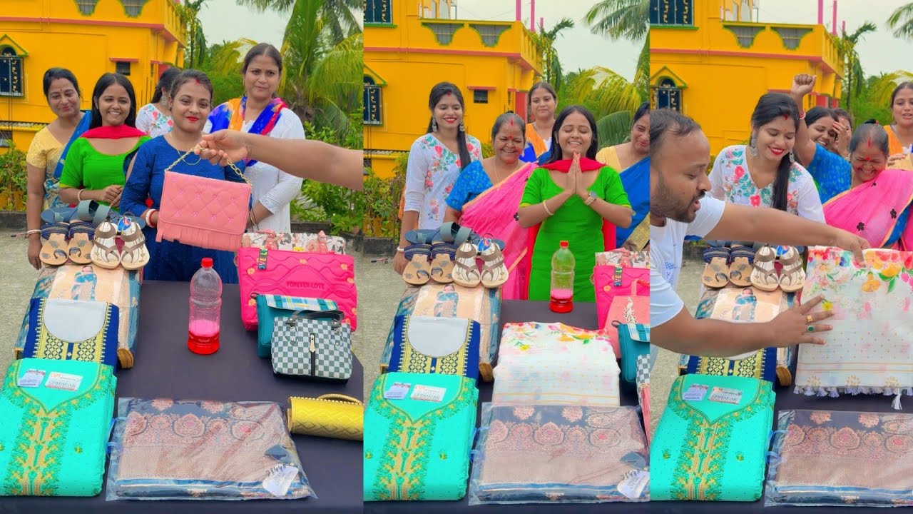 Bags Saree Shoes Vai Fota Special Challenge Video