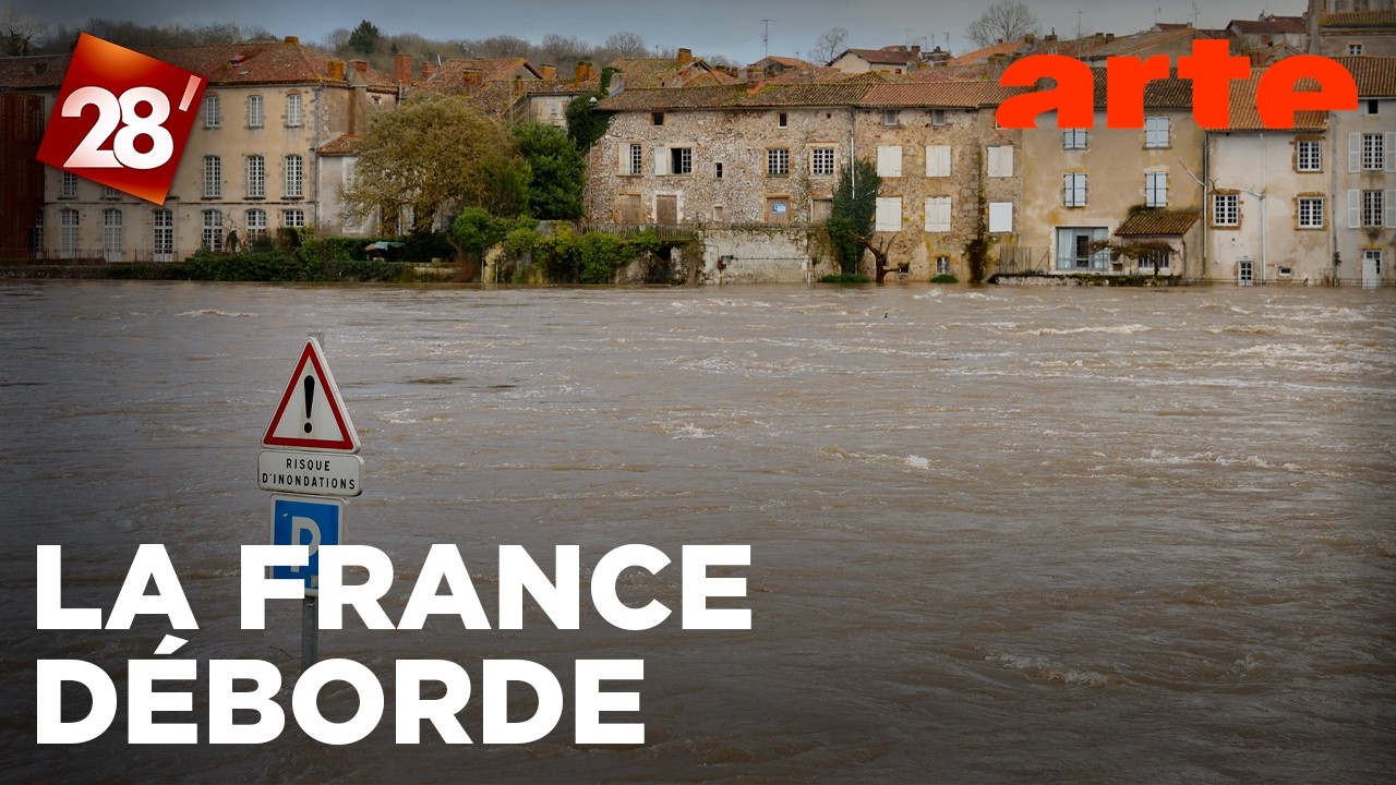 Crues historiques en France : nos cours d’eau sont-ils devenus indomptables ? | 28 minutes | ARTE