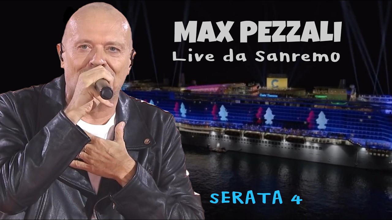 Max Pezzali LIVE da Sanremo - Serata 4