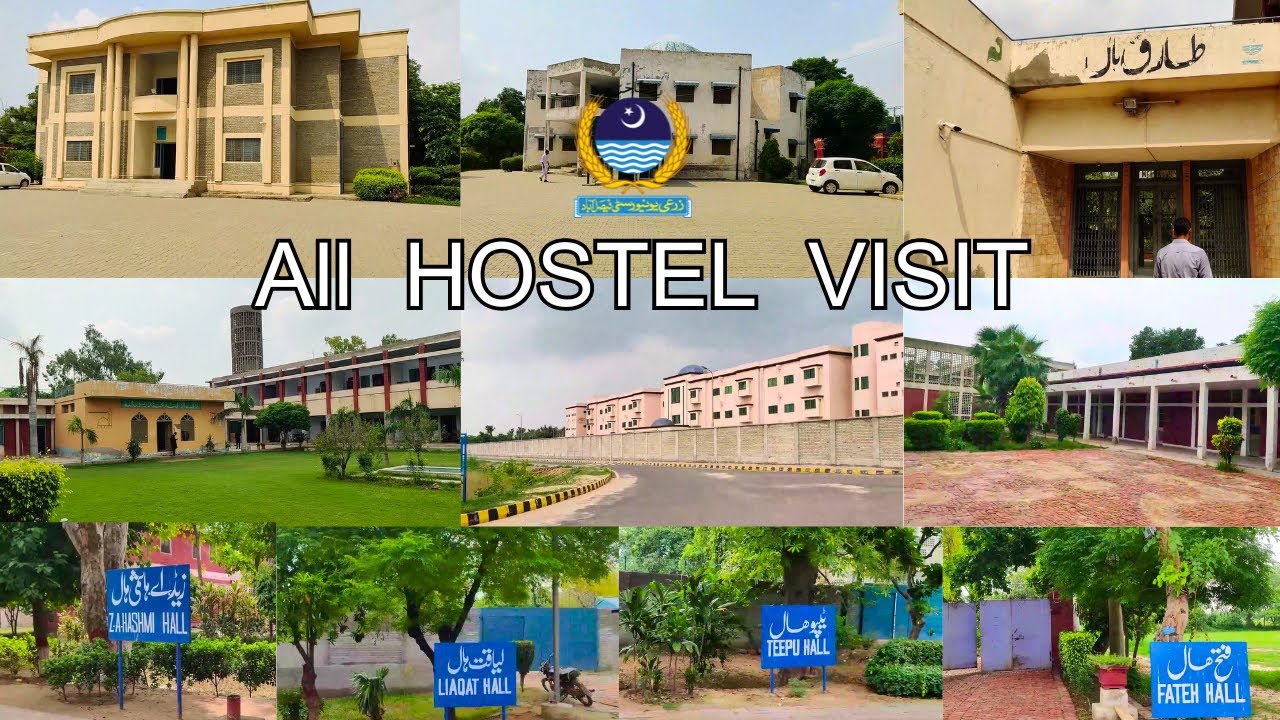 UAF All Hostels Detail Visit & Explained | UAF Ka Hostels Kesay Han? | UAF Beautiful Hostels
