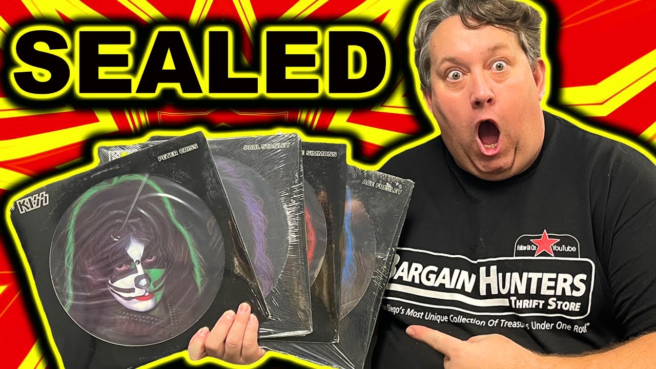 УДИВИТЕЛЬНАЯ коллекция виниловых пластинок найдена на аукционе Abandoned Storage Wars KISS LPS