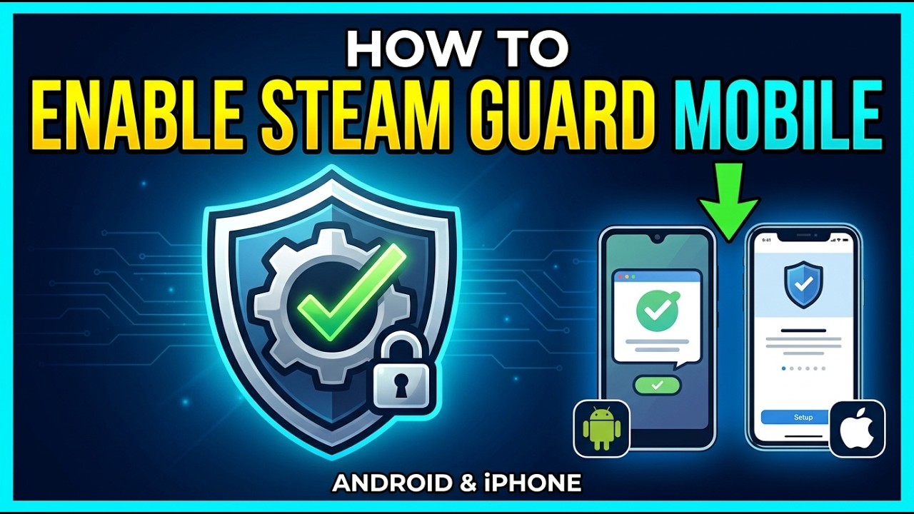 Как включить мобильный аутентификатор Steam (Steam Guard Mobile, Android, iPhone)