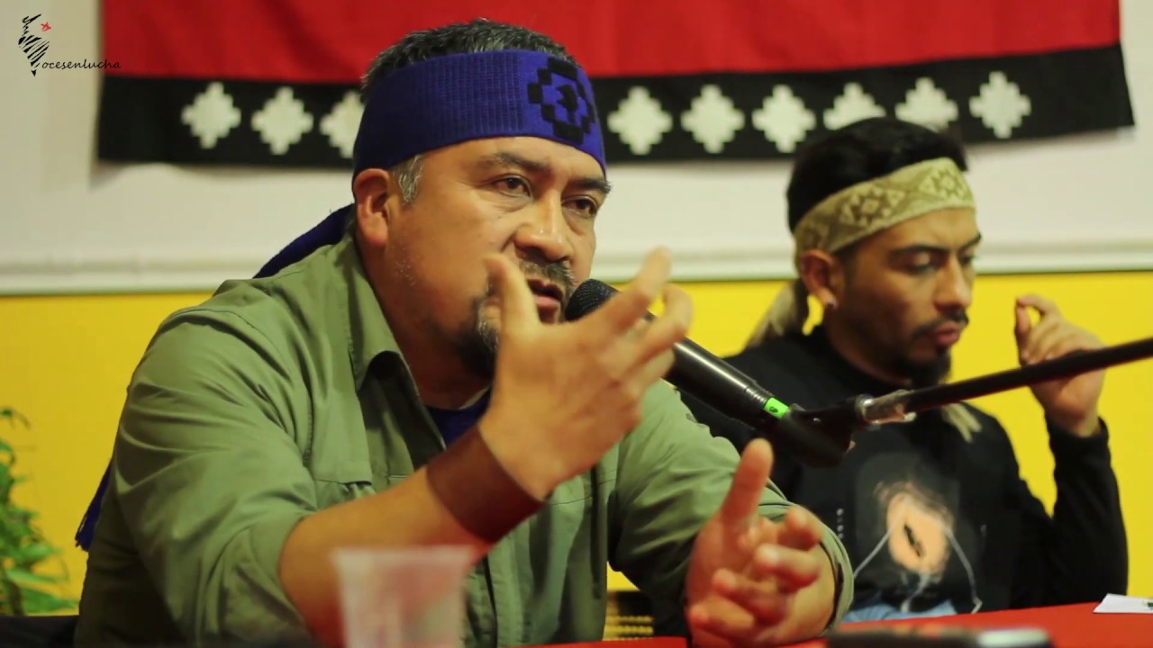 Lucha mapuche y CAM. Héctor Llaitul en Barcelona