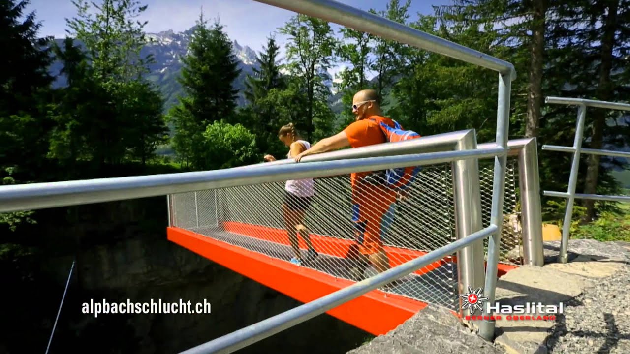 ALPBACHSCHLUCHT Meiringen-Hasliberg