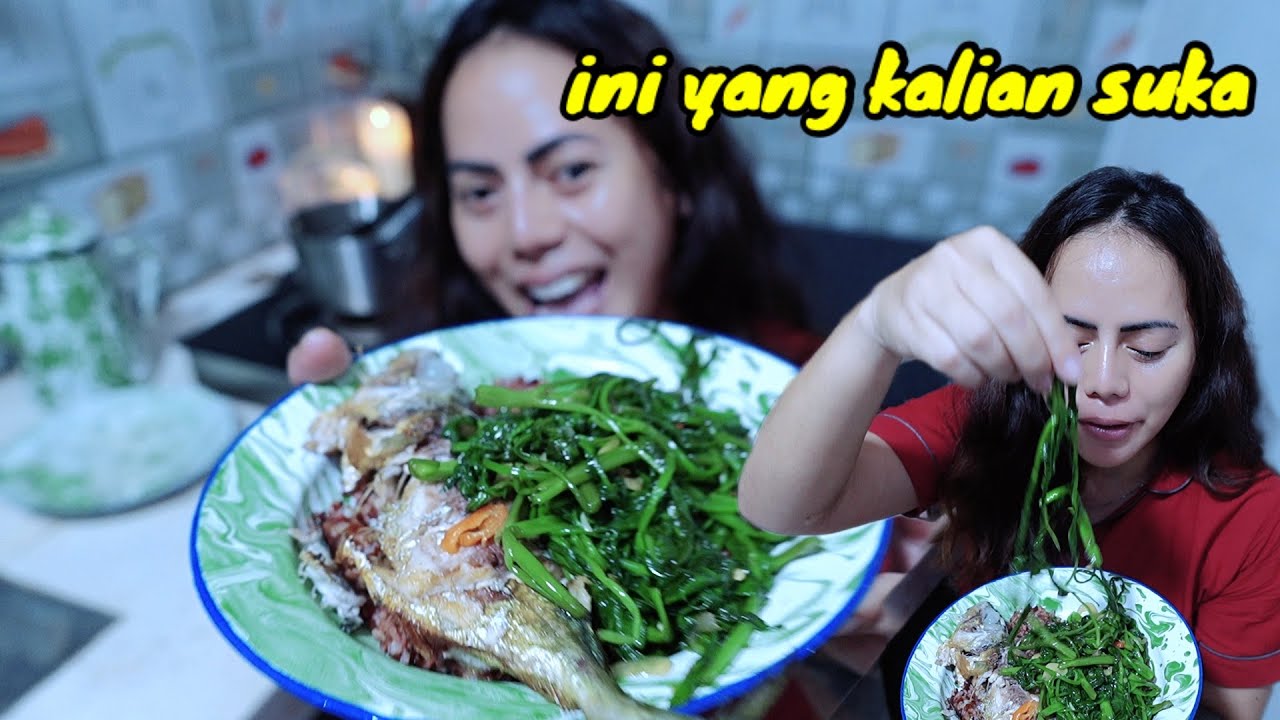 Kangkung Pedas Ikan Kembung Lezat