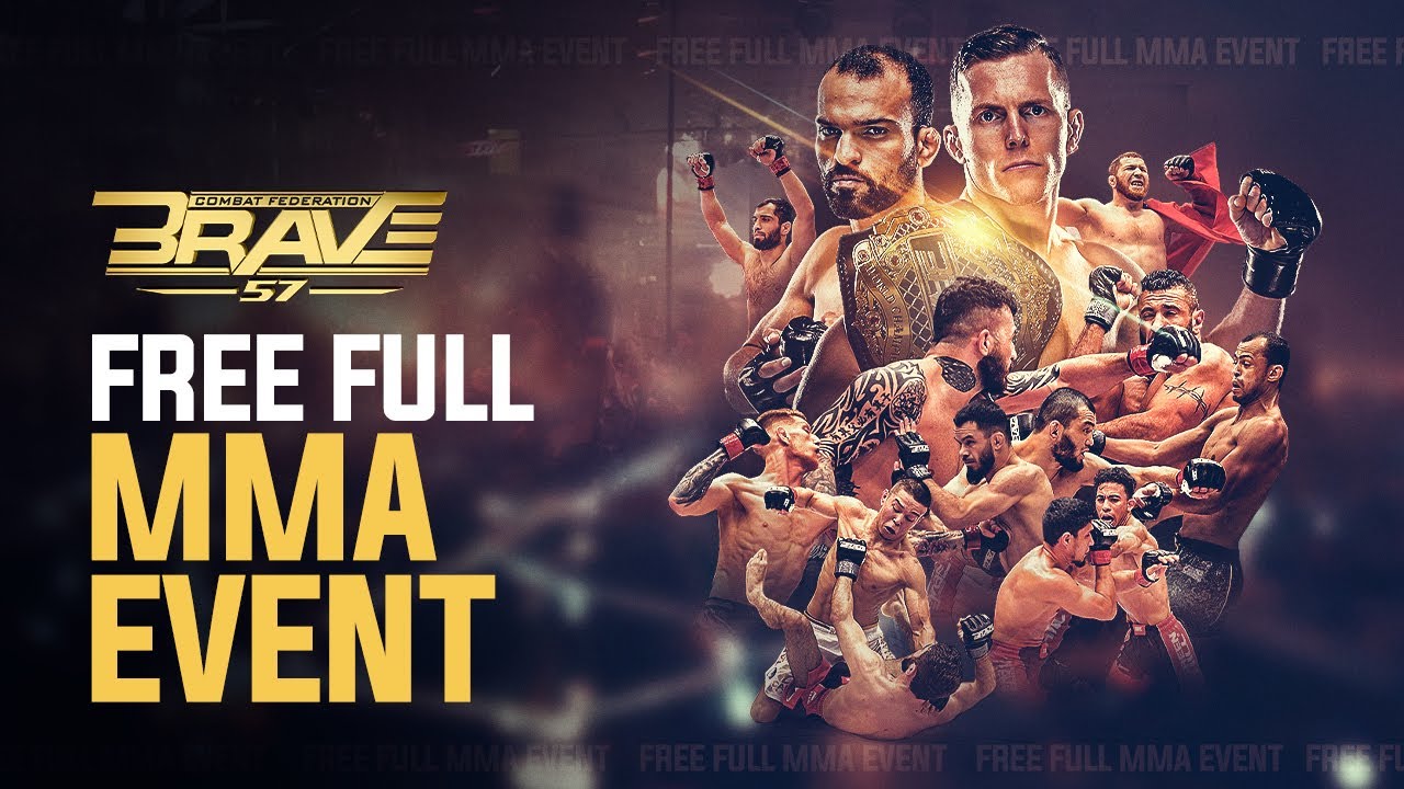 FREE Full MMA Event | BRAVE CF 57 Bahrain | FREE MMA Fights | BRAVE TV