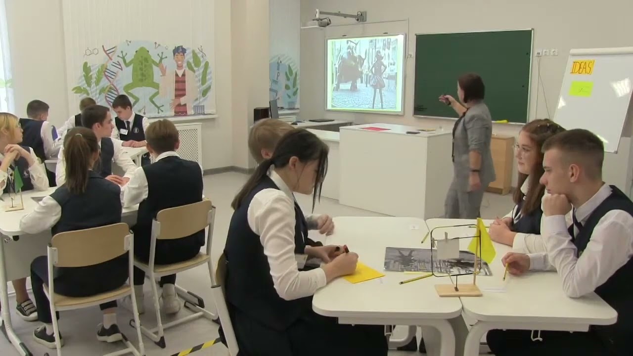 Урок английского языка, Кузнецова Е. С., 2021