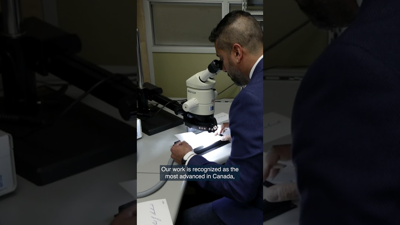 Behind the scenes at the CBSA Lab:  Spotting forged documents