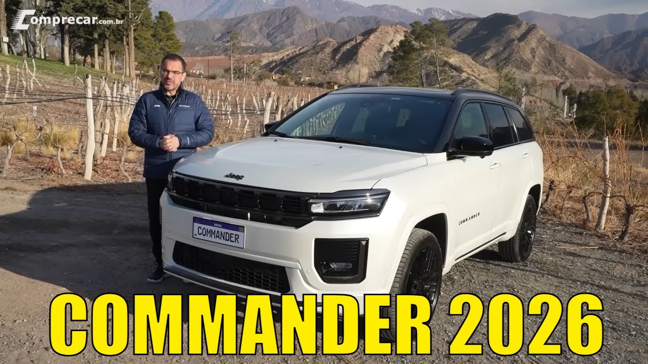 Jeep Commander 2026 - O que mudou, versões e preços
