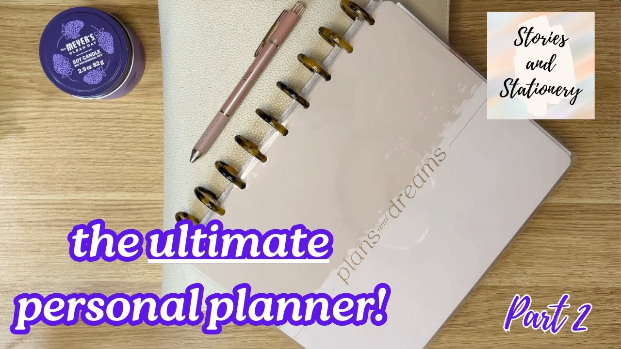 Unveiling the Ultimate Personal Planner - Part 2. Vision, Goals & Walkthrough
