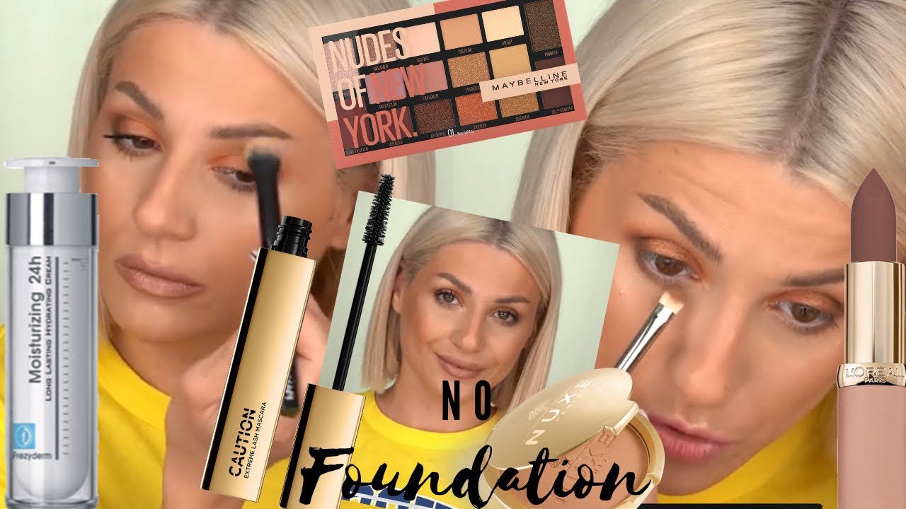 NO FOUNDATION BRONZY LOOK || GIO DREVELI ||