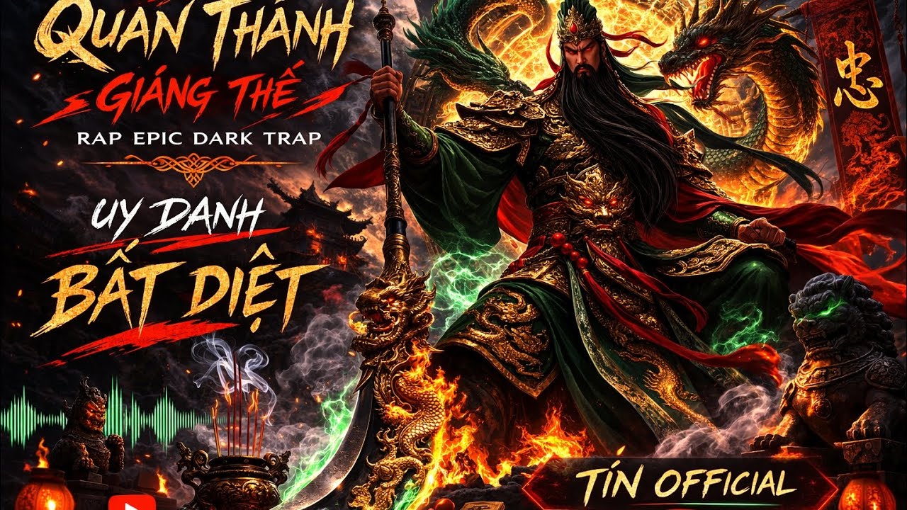 Bảng Nhạc Nhẹ Quan Thánh Đế Quân Hiển Linh 🐉 | Nhạc Uy Nghiêm Hùng Tráng | Tín Official