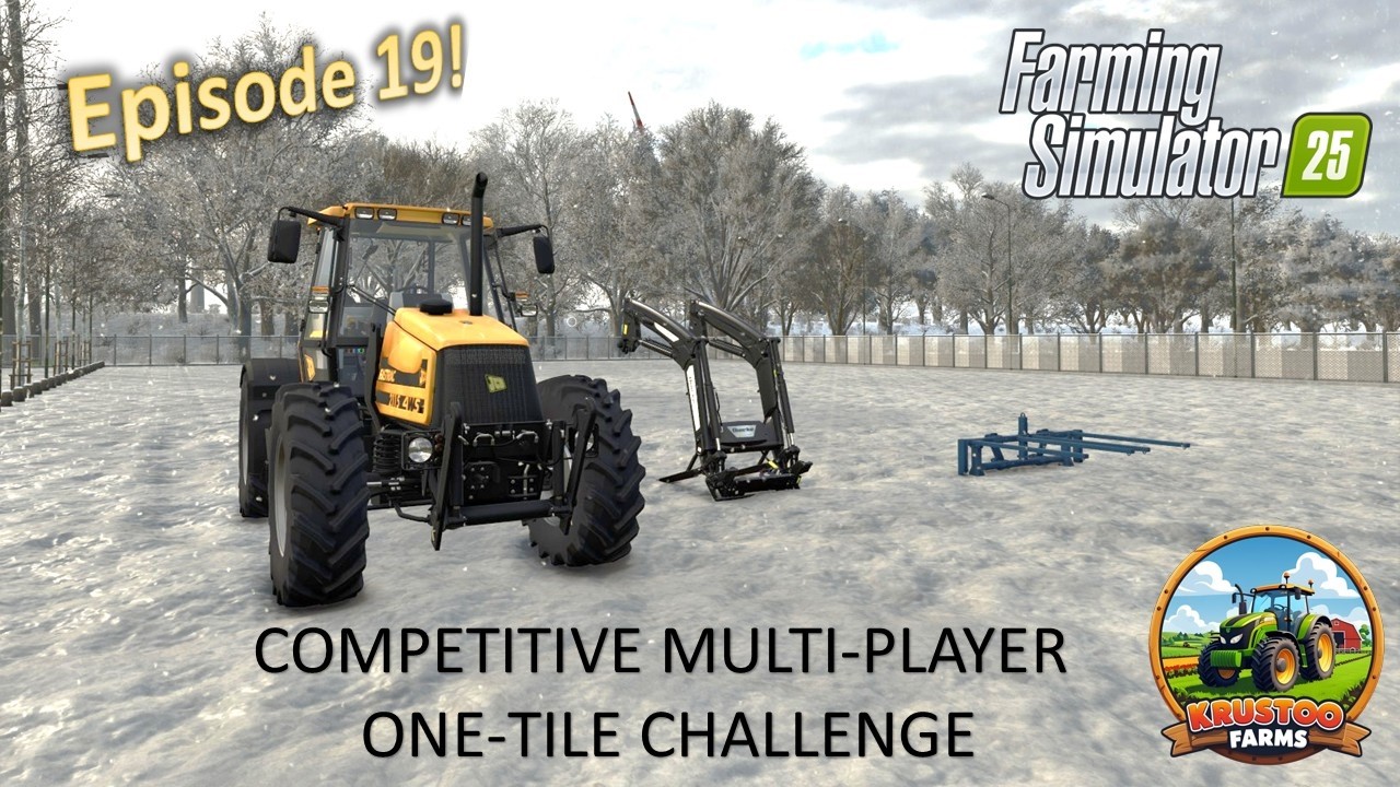 ВТОРОЙ ТРАКТОР... ПОТРЯСАЮЩИЙ! РАБОТА НА СНЕГУ — ЭТО РЕЦЕПТ ДЛЯ...? — Farming Simulator 25 — EP19