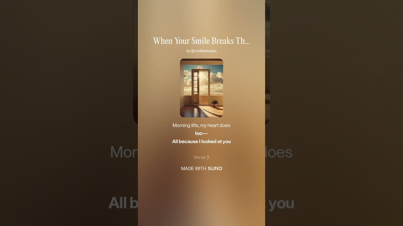 When Your Smile Breaks Through