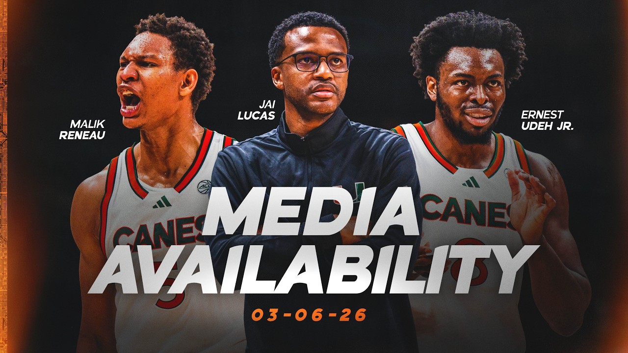 Jai Lucas, Malik Reneau & Ernest Udeh Jr  | Media Availability | 03.06.26
