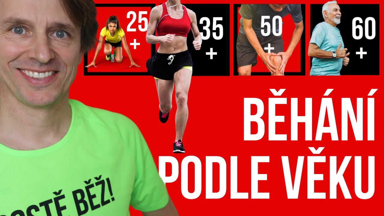 Běhání podle věku - 25, 35, 50, 60 a 70 🎧 podcast