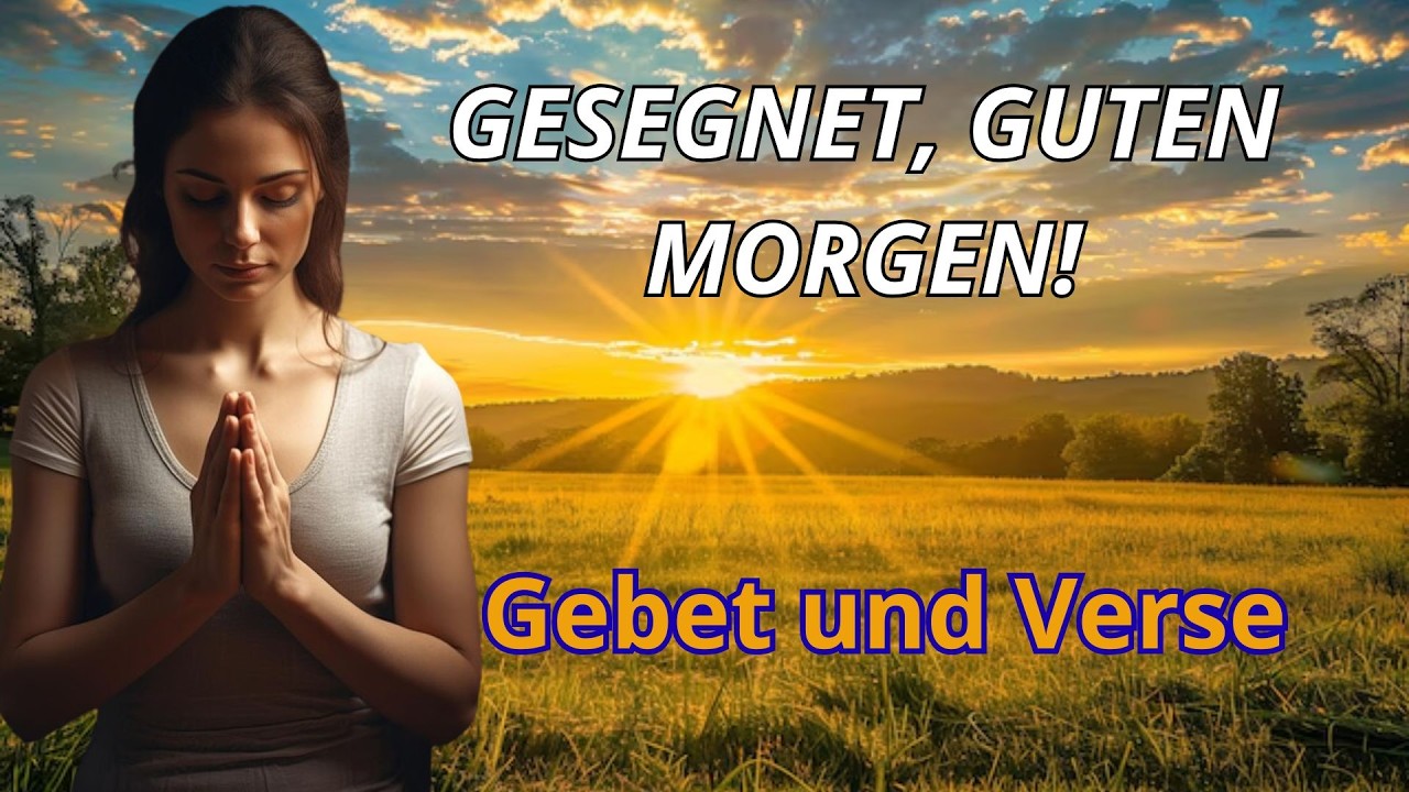 @Guten Morgen Morgenandacht mit biblischen Botschaften!