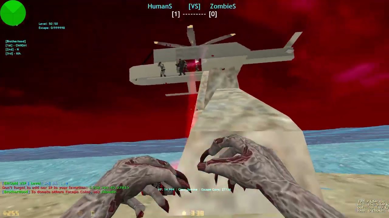 Counter-Strike: Zombie Escape Mod - isla Nublar on Brotherhood