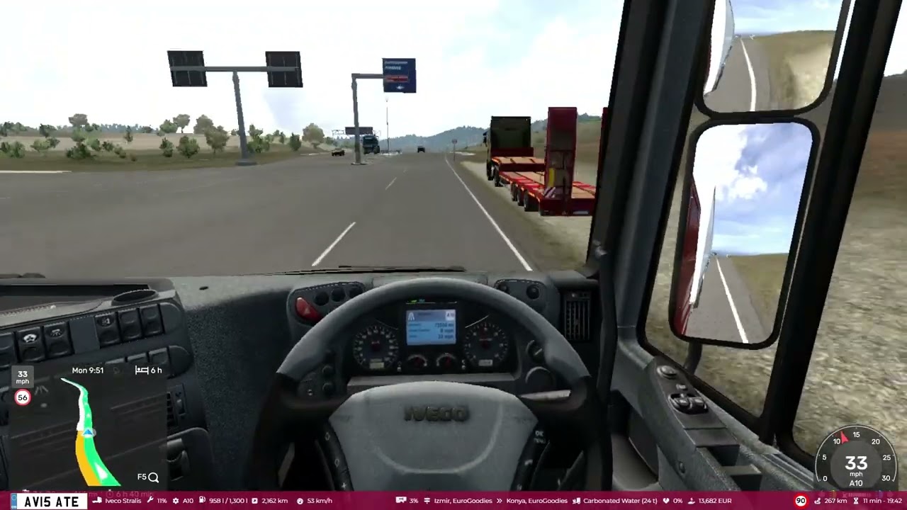 Izmir to Konya: ETS2 Timelapse