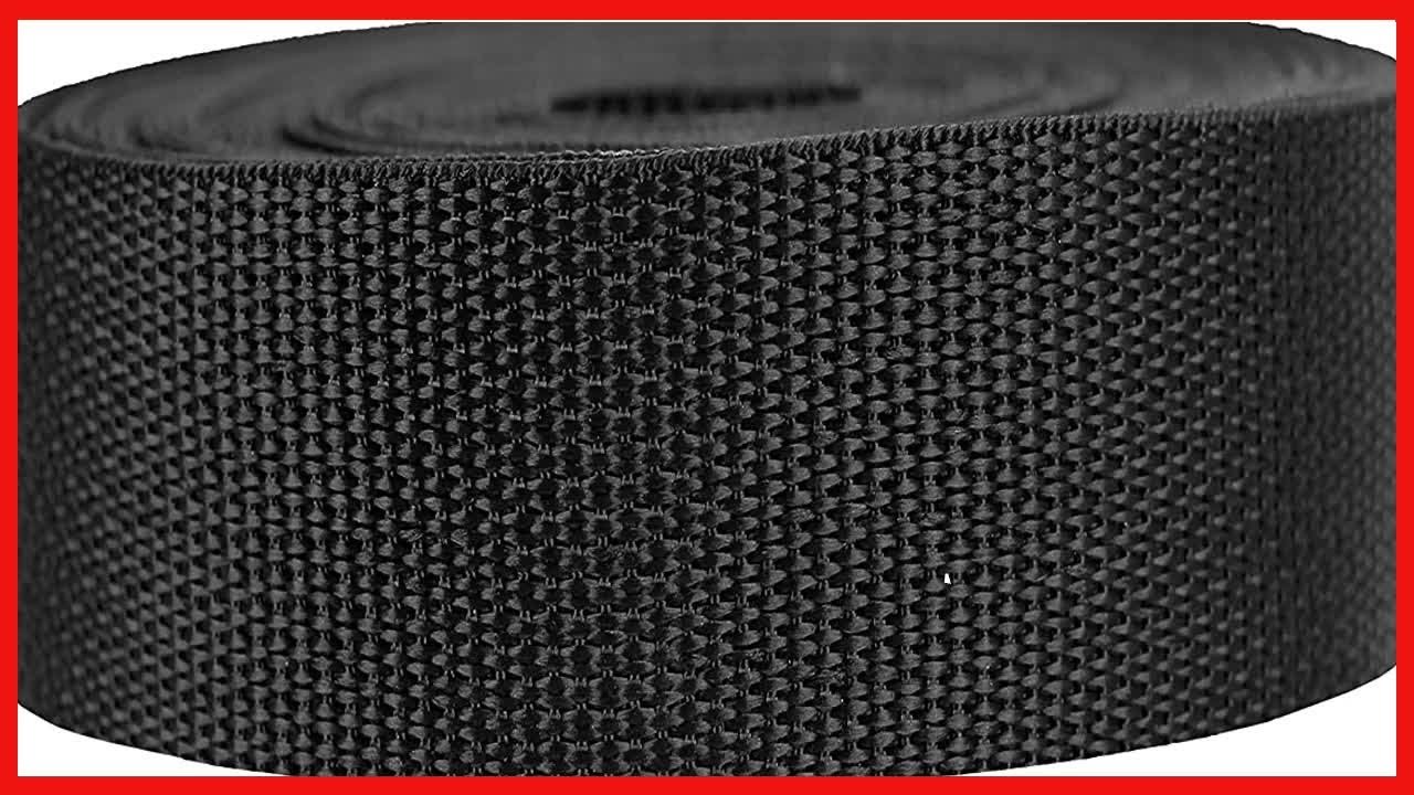 Strapworks Lightweight Polypropylene Webbing - Poly Strapping for Outdoor DIY Gear Repair