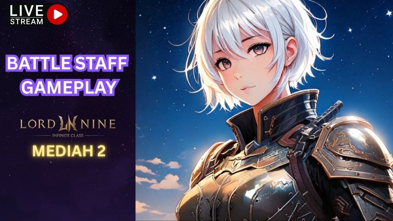 🔴 MEDEA Battle Staff Gameplay | Road to Lv60 - Top 1 BS Mastery | Lord Nine Infinite Class