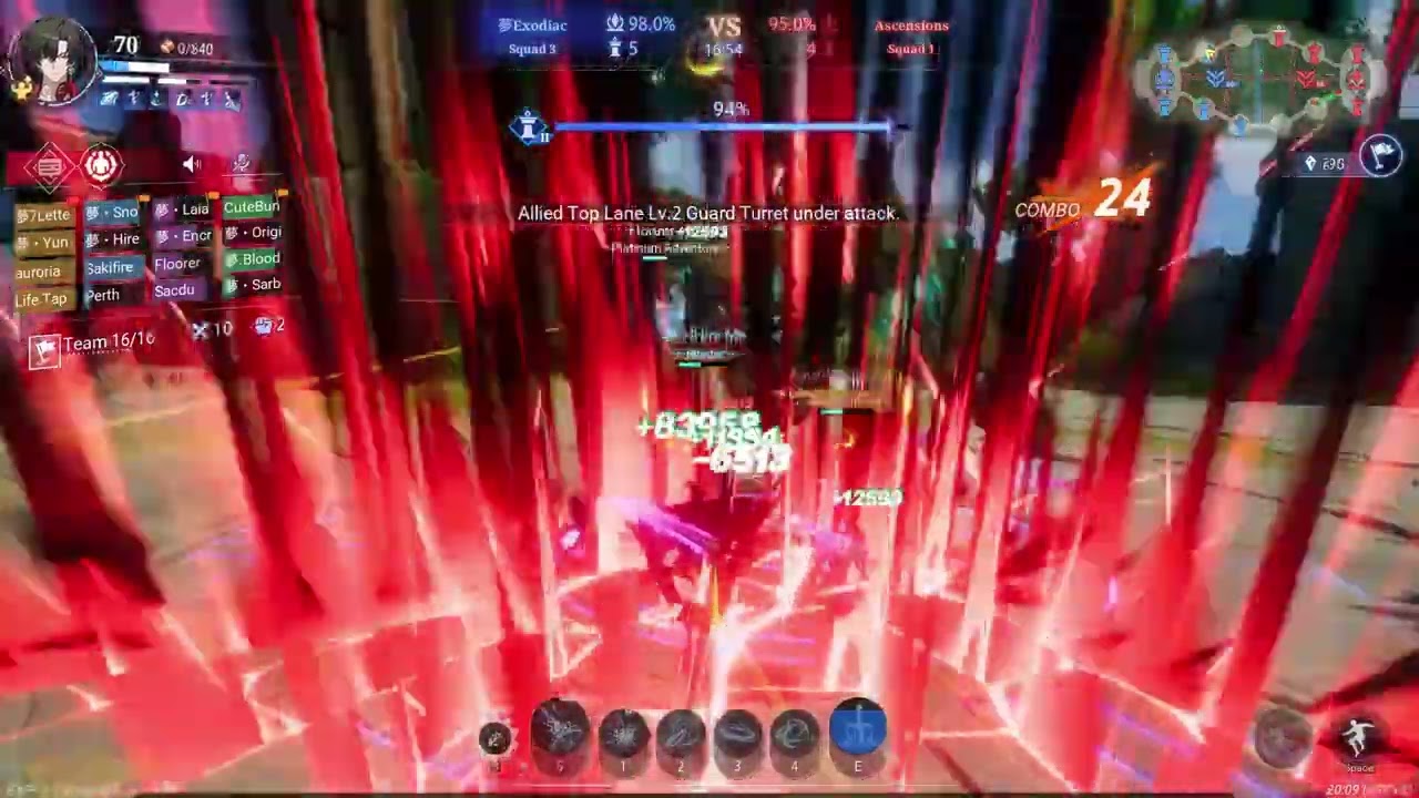Crystal of Atlan | Ancient Battlefield | 夢Exodiac Squad 3 vs Ascensions Squad 1