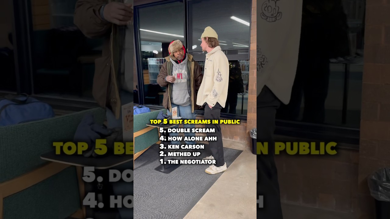 Top 5 public screams so far